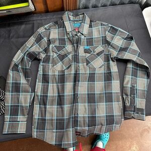 DIXXON fire retardant button down